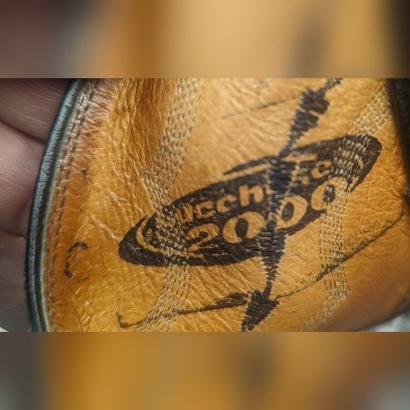 Lucchese Boots men's size 9D black leather classic Western cowboy boots. Great c - Picture 13 of 13